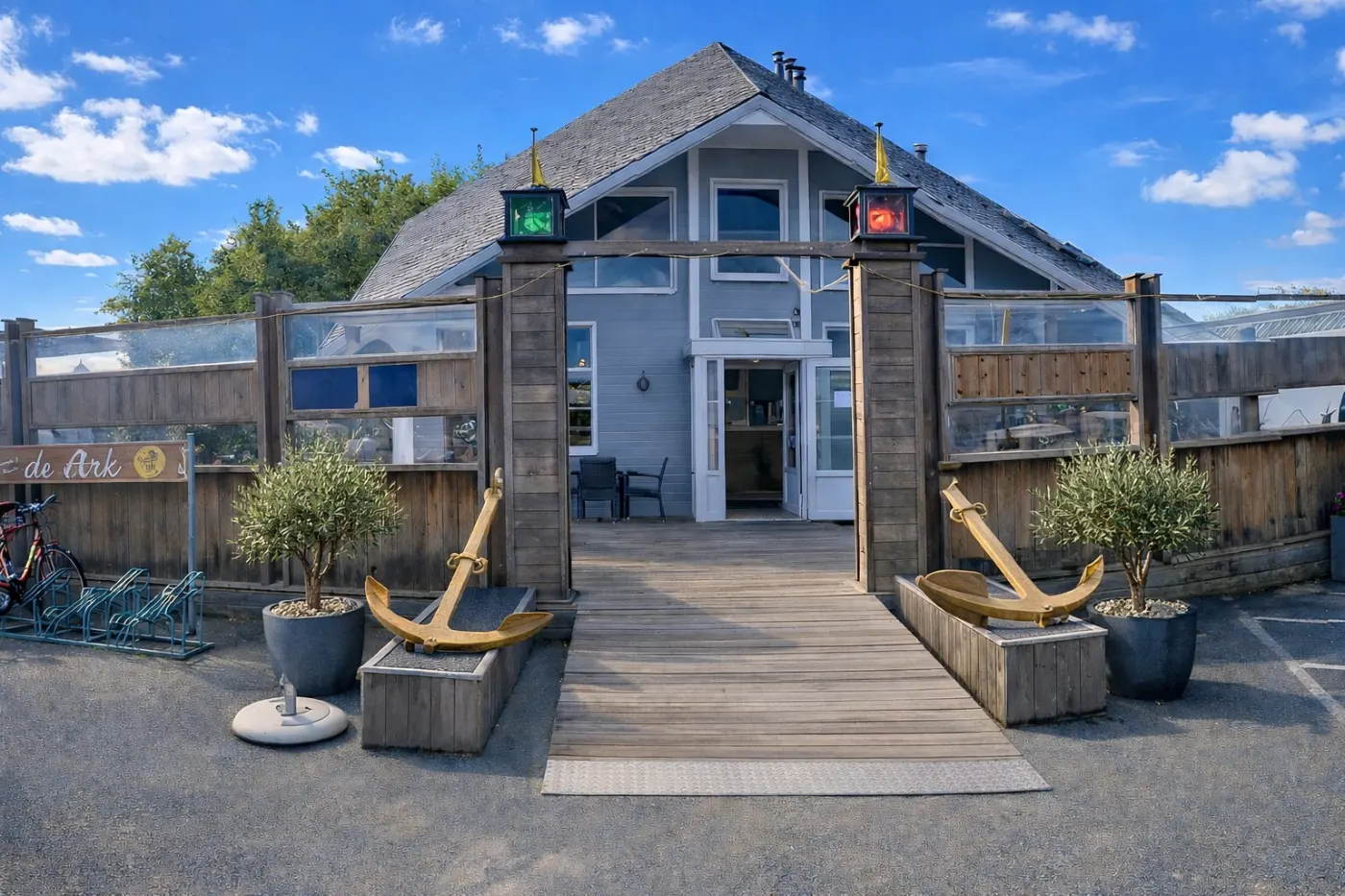 Brasserie met zicht op de jachthaven Nieuwpoort | Geen overnamesom