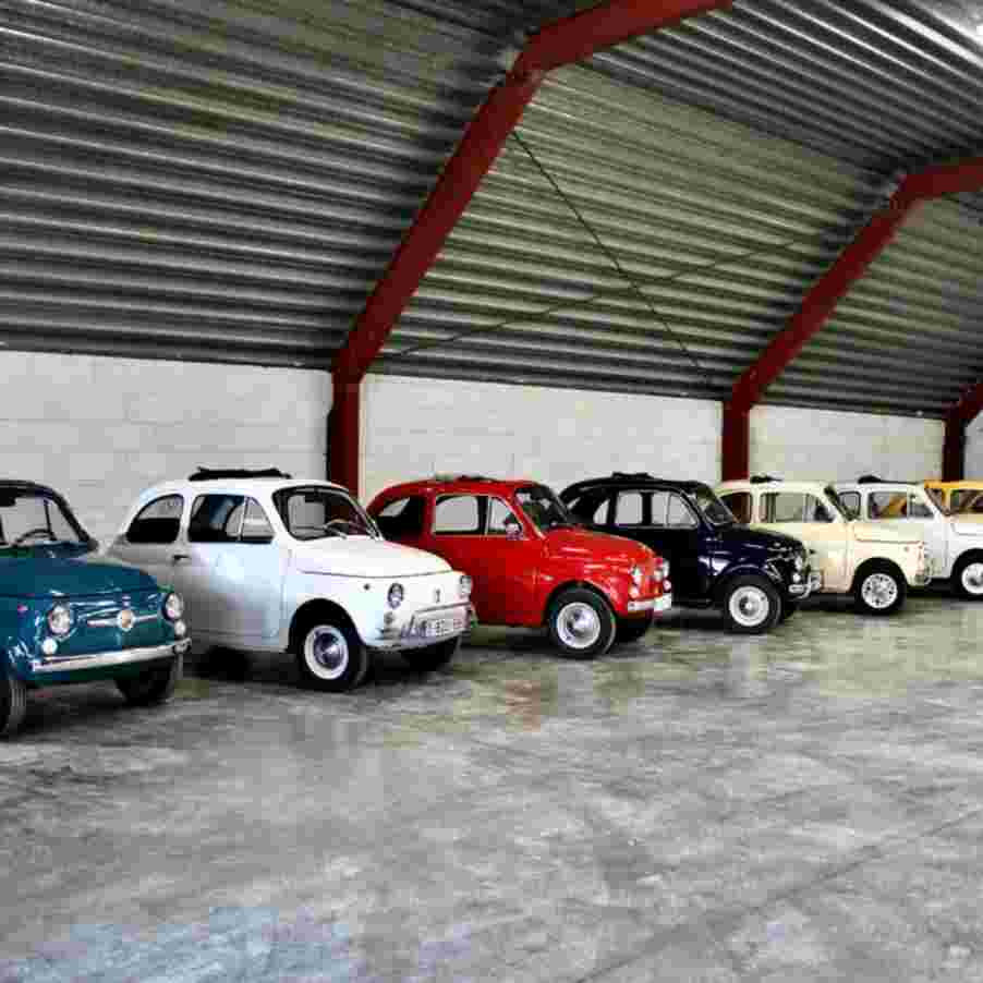 Oldtimerverhuur | 8 Fiat 500 | Operationele activiteit