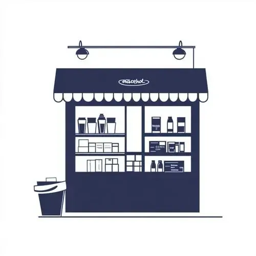 Multiservicewinkel | Bpost, voeding, 100 m²