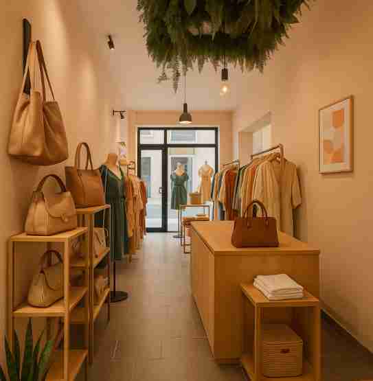 Ethische modeboetiek | BV te koop | Stadscentrum — foto 1