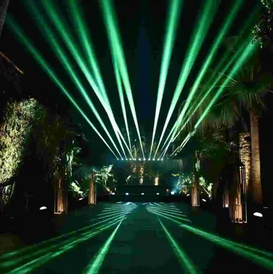 Bedrijf gespecialiseerd in lichtshows en special effects